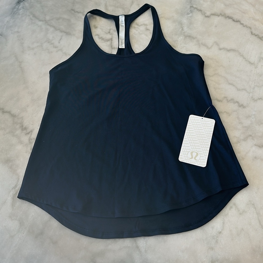 lululemon athletica Navy Racerback Tank Top